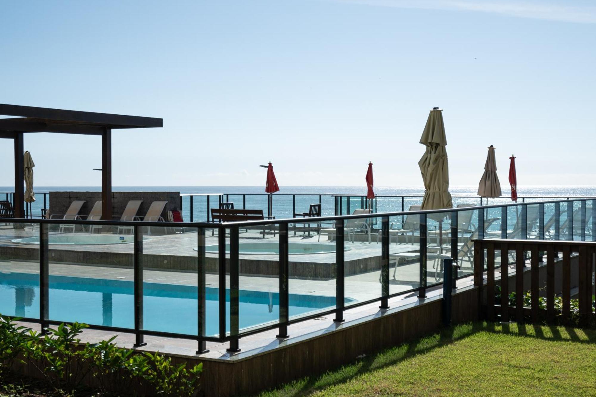 Aptos Completos Com Vista Mar Pe Na Areia Em Barra Velha Em Condominio Resort Com Spa, Piscina, Quadra De Futebol, Sala De Jogos, Brinquedoteca, Complexo Com Diversos Comercios Buitenkant foto