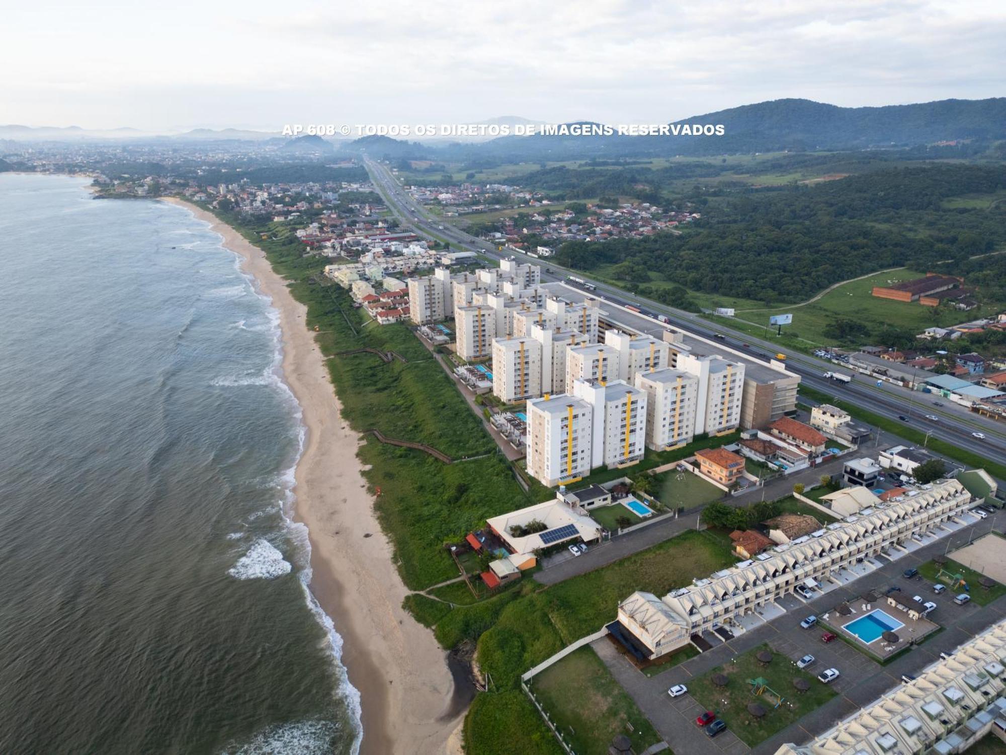Aptos Completos Com Vista Mar Pe Na Areia Em Barra Velha Em Condominio Resort Com Spa, Piscina, Quadra De Futebol, Sala De Jogos, Brinquedoteca, Complexo Com Diversos Comercios Buitenkant foto